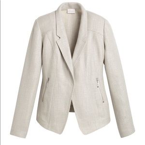 Chico’s Shine Textured Jacket size 3